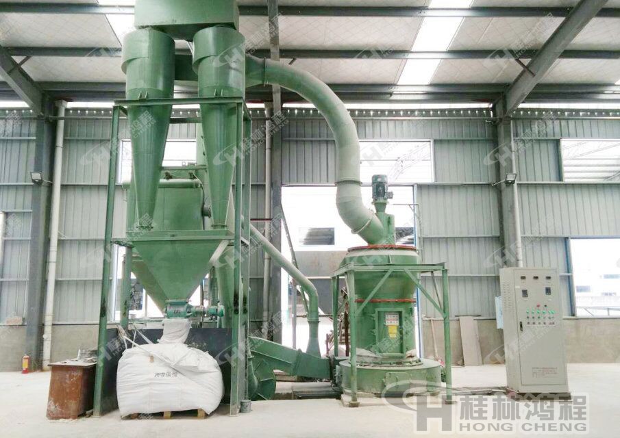 桂林鴻程雜鹵石雷蒙磨粉機(jī)，雜鹵石磨機(jī)，雜鹵石磨粉機(jī)-HC系列縱擺式磨粉機(jī)環(huán)保設(shè)備